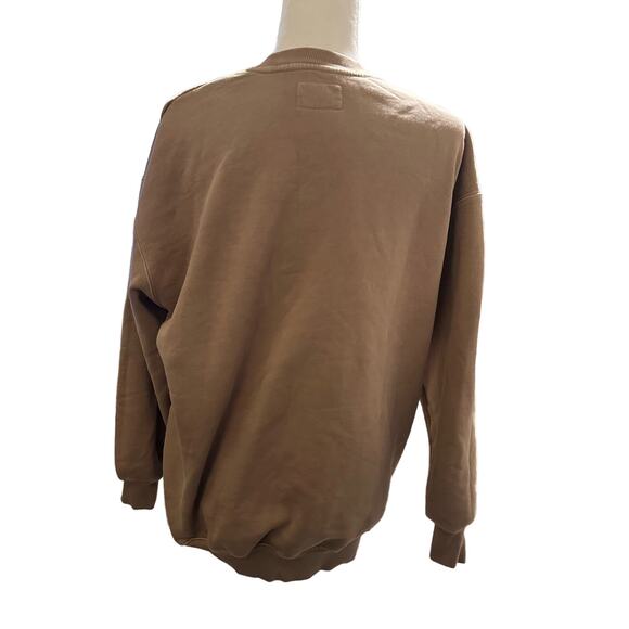 Wilfred Free Cozy Boyfriend Sweatshirt - Taupe - Size 1 (Small) - Picture 2 of 4